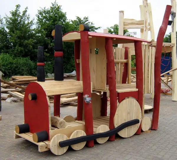 STRUCTURE DE JEUX LOCOMOTIVE SPIELART